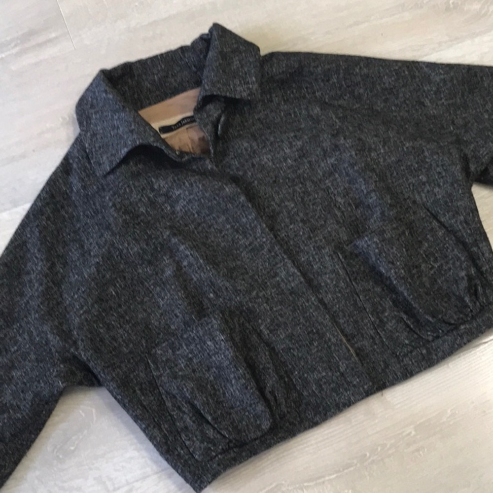 Tara Jarmon French designer grey jacket